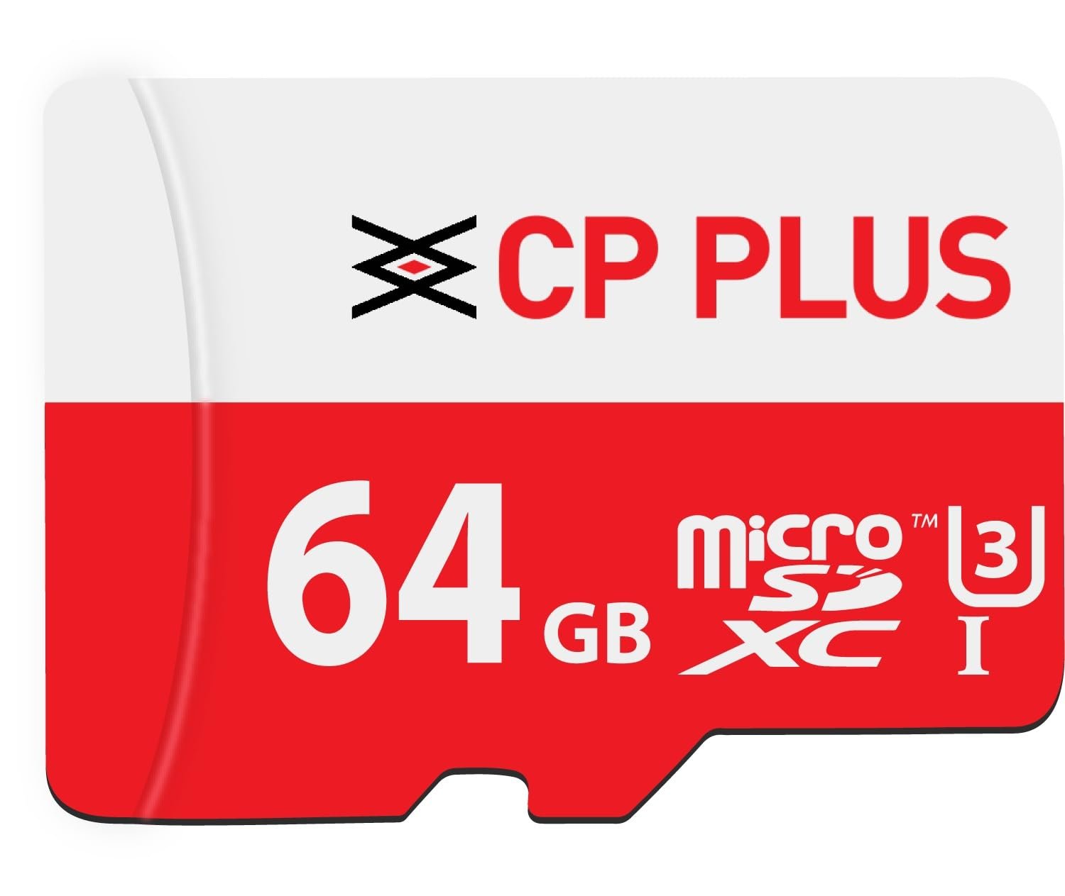 CP PLUS 64GB microSDXC Memory Card Grade UHS-3 Class 10, Up to 70 Mbps Reading & 30 Mbps Writing Speed with High Performance of Data Transfer & Lower Power Consumption for Portable Devices