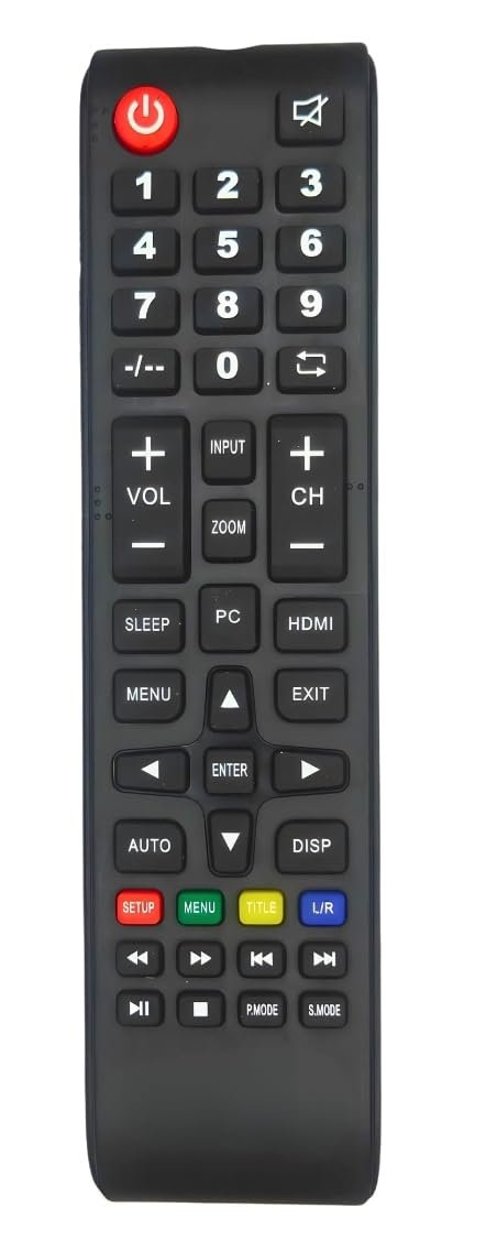 AyaBeStore LED Remote Control Compatible/Replacement with Non Branded LED Non Smart (Same Remote Will Only Work)