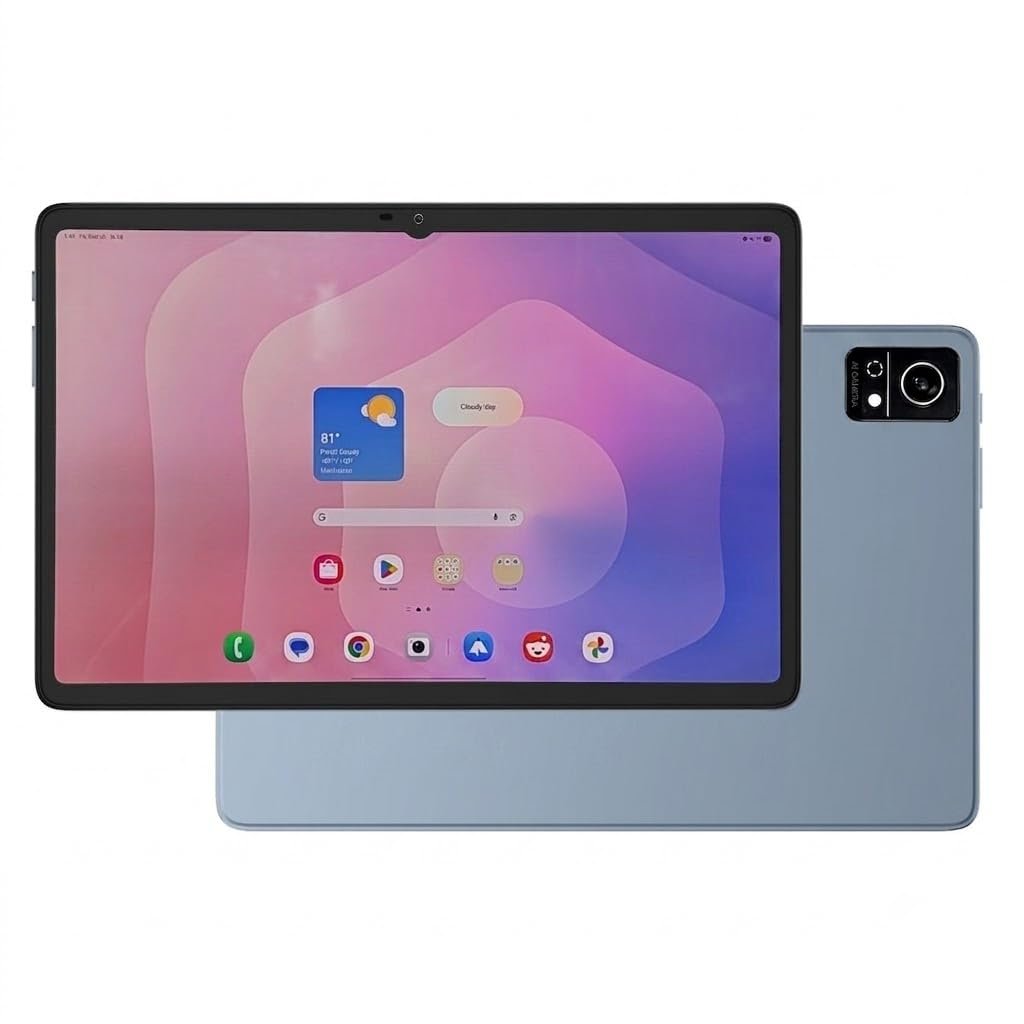 DOMO Slate SL40 OS10 1C 10 Inch Android Tablet 4G Dual SIM, 4GB RAM, 32GB Storage (Expandable to 1TB), Octa-Core Processor, WXGA Incell Display, 13MP Camera, GPS, WiFi, Bluetooth, Type-C (Blue)