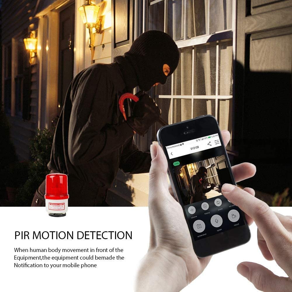 ROCKTECH Ultra-Wide Angle Smart Video Doorbell with Two Way Talk, 1080p Full HD Video, PIR Detection,Night Vision and WiFi Connectivity - Image 4