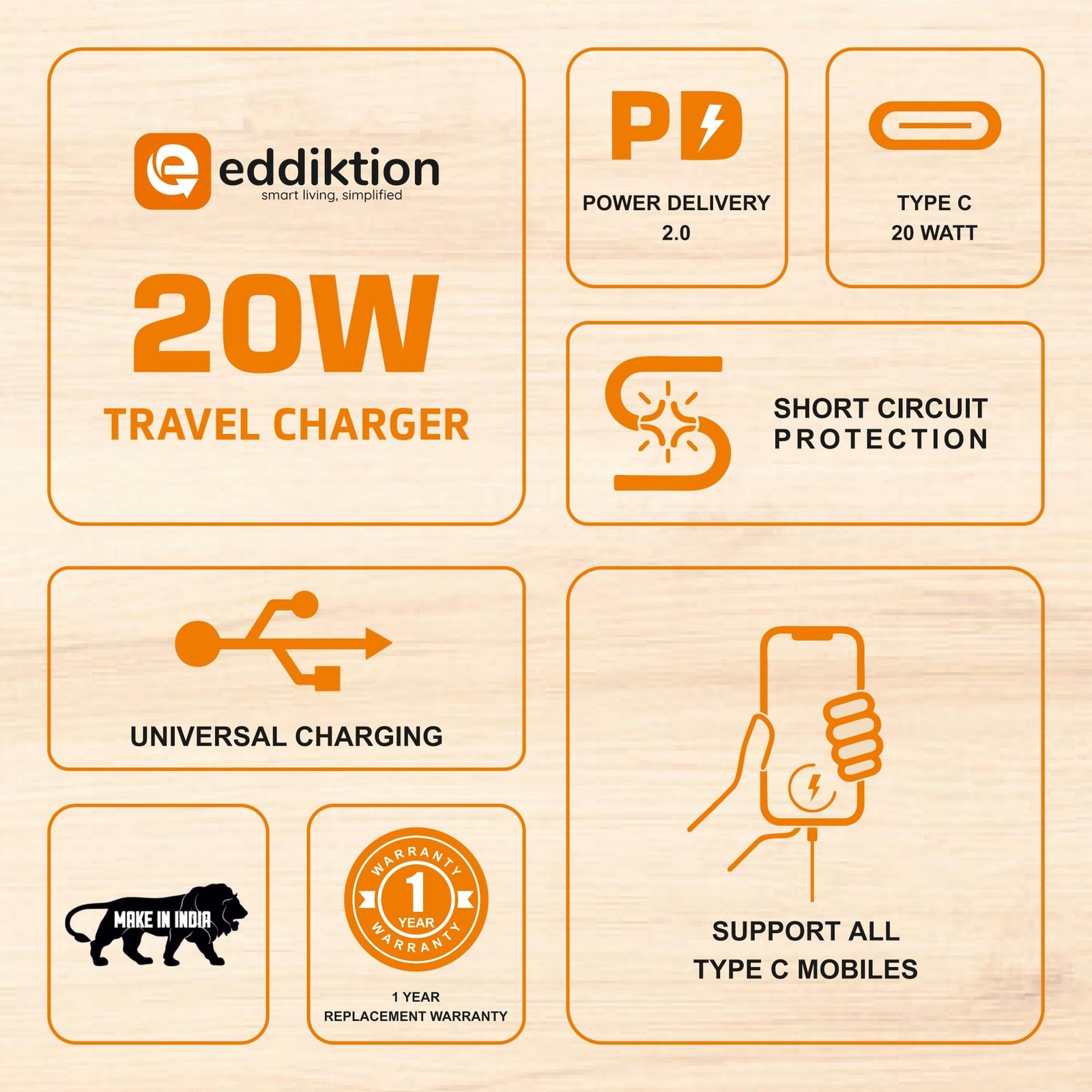 Original iPhone Charger 20W PD Type C I BIS Certified Safe Charging | Type C to C Cable | for iPhone 17/17 Air/17 Pro/17 Pro Max,16/16 Plus/Pro/Pro Max,15/14/13/12/11 | PD 3.0 Fast Charging Adaptor - Image 7