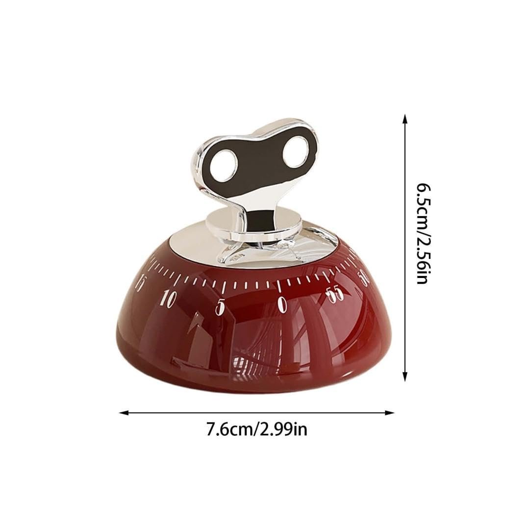 Digital Kitchen Timer, 60-Minute Countdown and Alarm, Kitchen Bowl-Shaped Magnetic Timer with Magnetic Attachment, Manual Countdown Timers Cl for Cooking, Office Tasks, and Study (Green) - Image 7