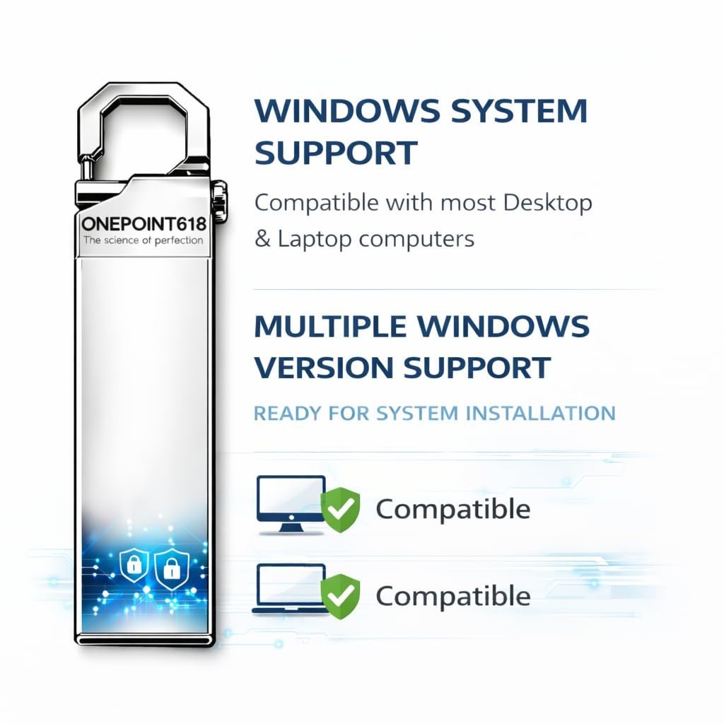 Bootable USB Pendrive for OS Installation | Windows 11 Compatible | System Repair & Recovery Flash Drive for Laptop & Desktop - Image 2