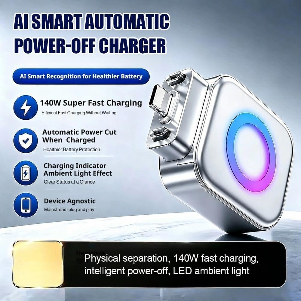 2-in-1 USB-C Magnetic Wireless Charger Adapter for iPhone 15/16 Series, 20W Fast Charging Converter, Type-C Plug-in Magnetic Charging Receiver, Compact Portable Charging Accessory - Image 4