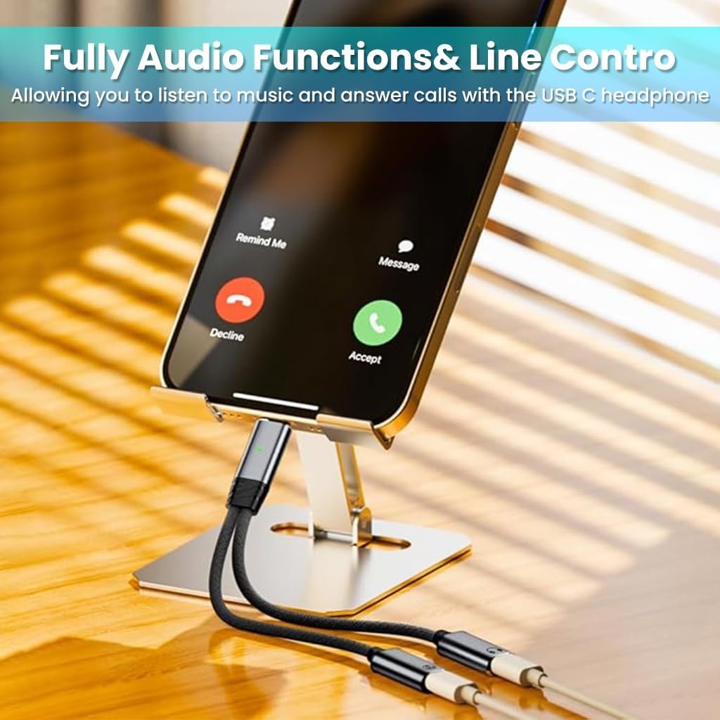 ® Multi USB C Splitter 1 in 2 Out Adapter with Audio, Charging, Data - Image 5