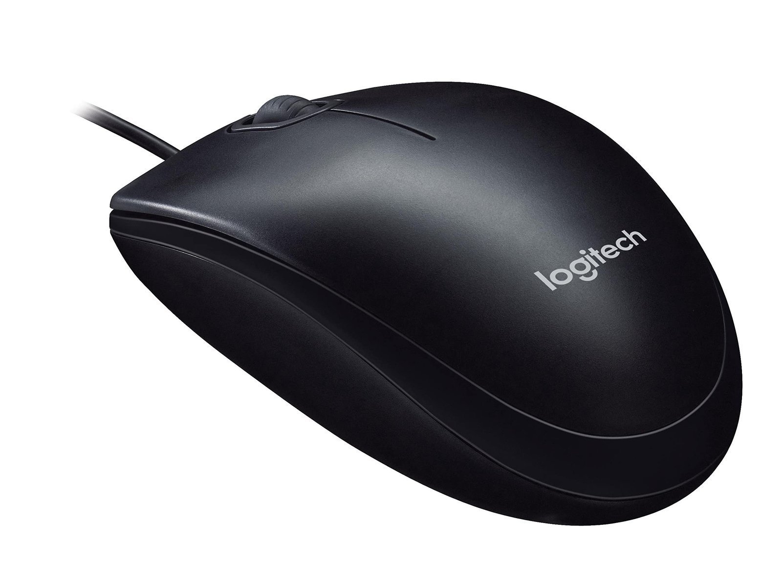 M90 Wired USB Mouse, 3 yr Warranty, 1000 DPI Optical Tracking, Ambidextrous PC/Mac/Laptop - Black - Image 3