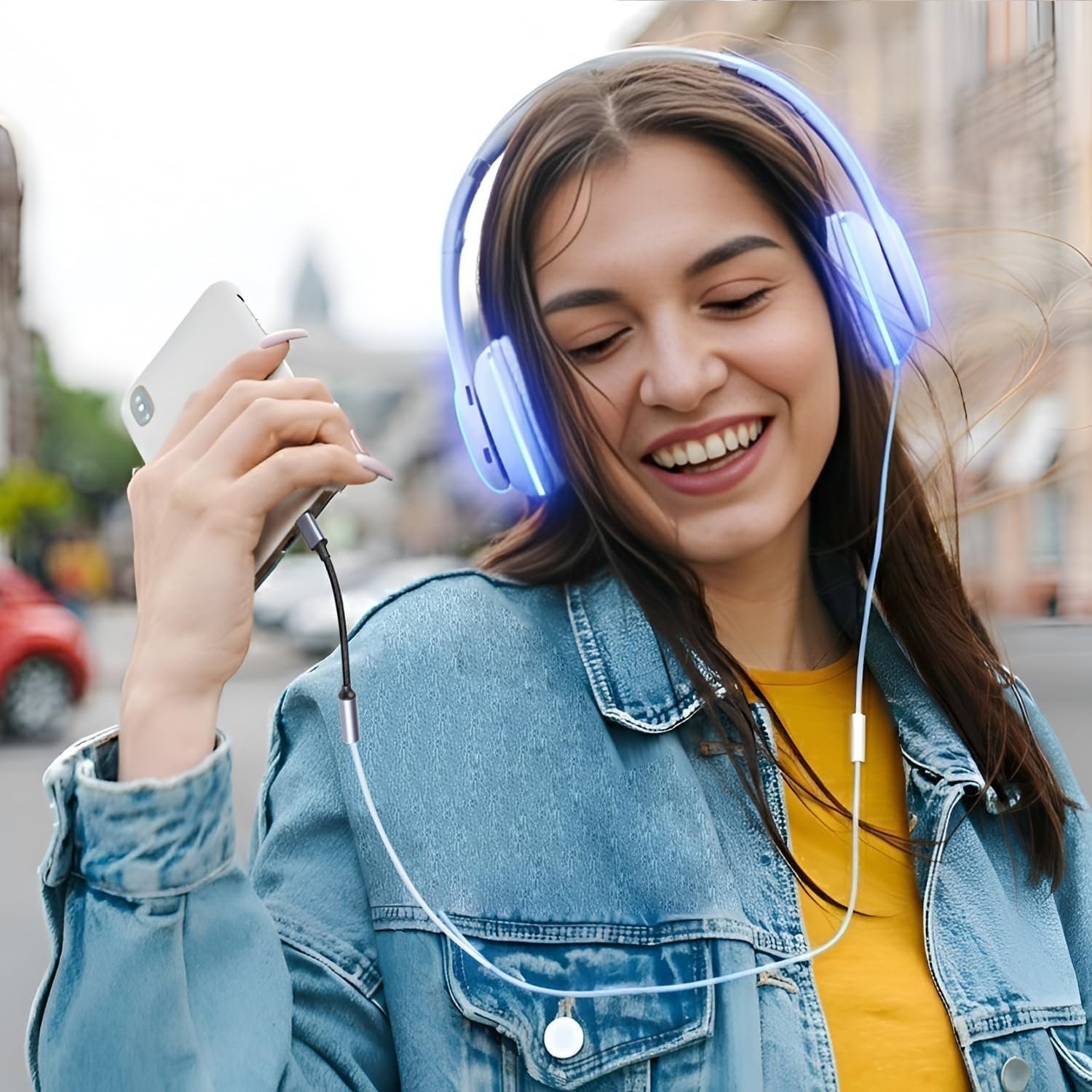 Winsumm USB-C to 3.5mm Audio Adapter with DAC - Image 3